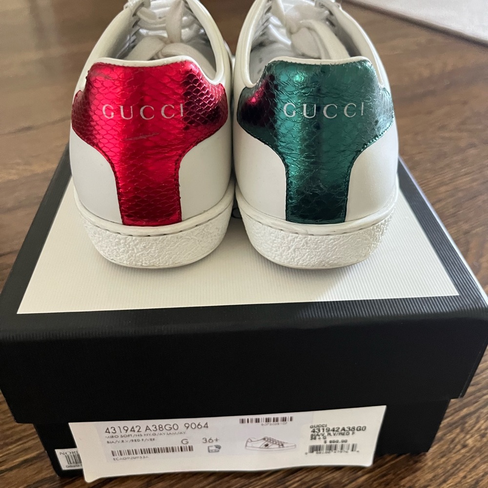 Gucci Ace Bee Sneakers 36.5 (us 7) - Picture 3 of 12